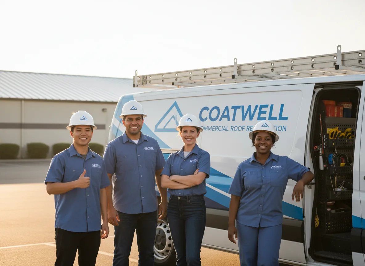 Commercial roof coating company in Ethan, SD